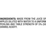Heinz All Natural Apple Cider Vinegar with 5% Acidity  32 fl oz Bottle