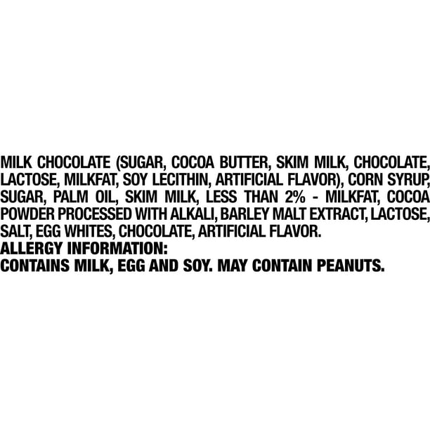 Barras de caramelo de tamaño individual de chocolate con leche Milky Way 1.84 oz