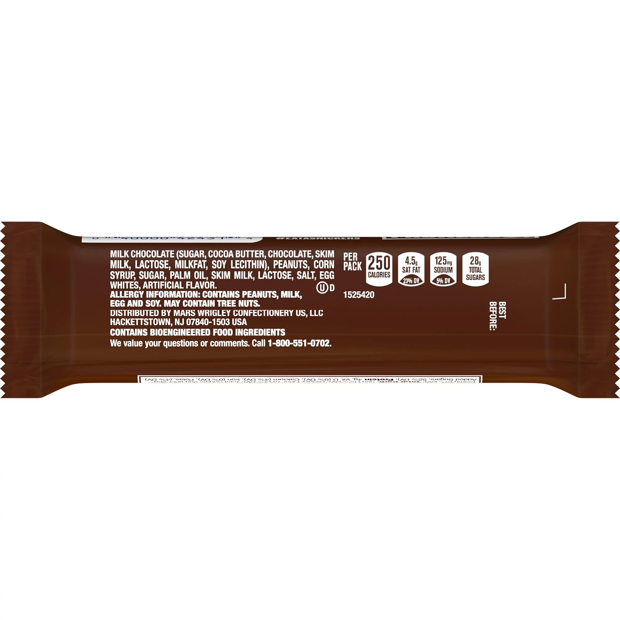 Snickers Full Size Chocolate Candy Bar - 1.86 oz Bar