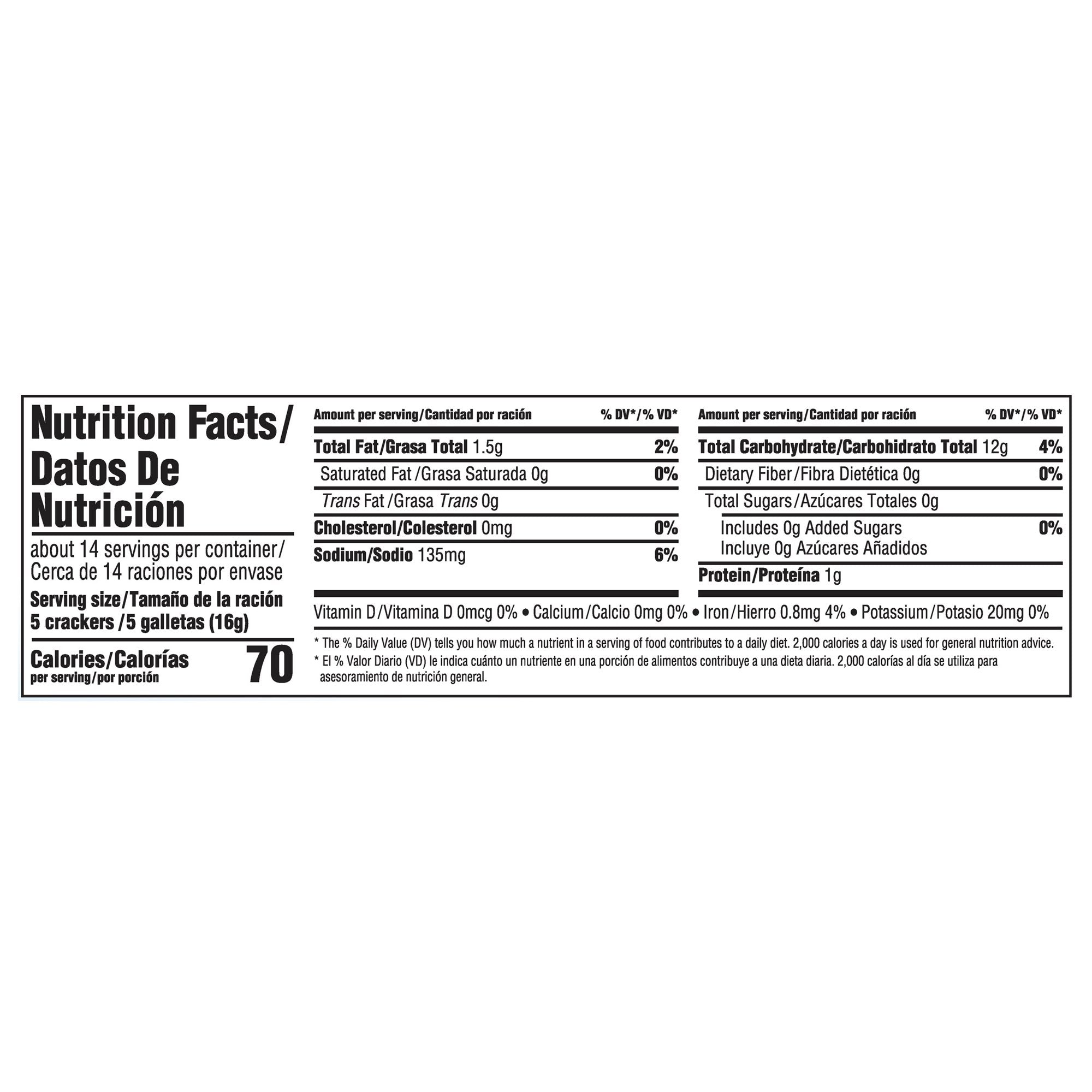 Galletas saladas Nabisco Premium Original 8 oz.