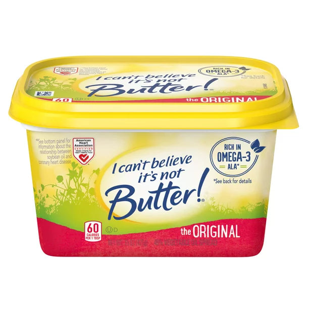 ¡No puedo creer que no sea mantequilla! Tarrina original para untar de 15 oz