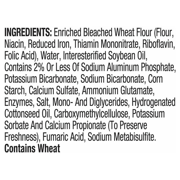 Ortega Flour Tortillas Kosher 10 Count 14.3 oz