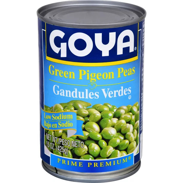 Goya Prime Premium Green Pigeon Peas 15 oz