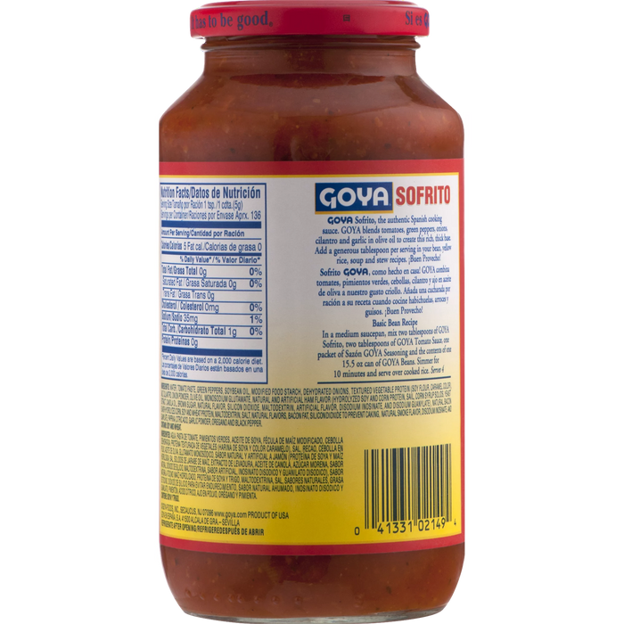 Goya Sofrito Tomate Base de Cocción 24.0 OZ