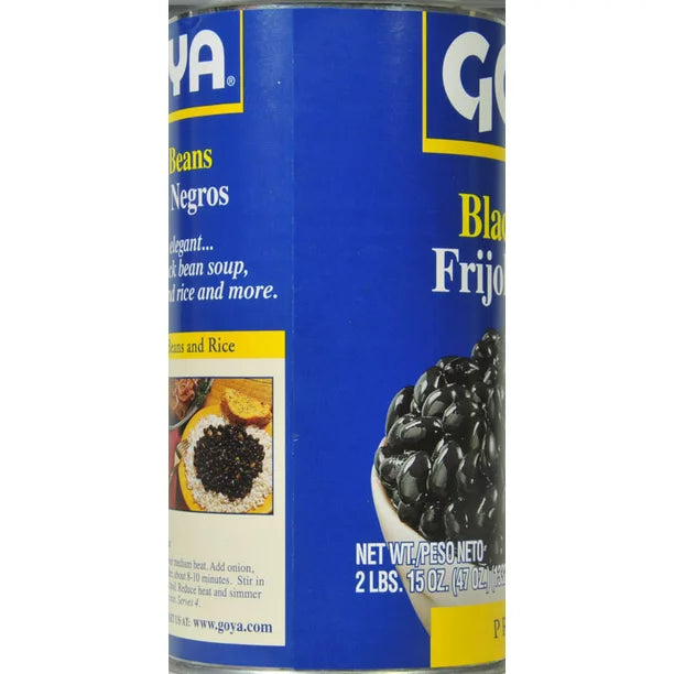 GOYA Black Beans 46 Oz