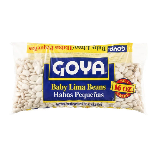 Goya Baby Lima Beans Dry 1 lb. (16 oz.)