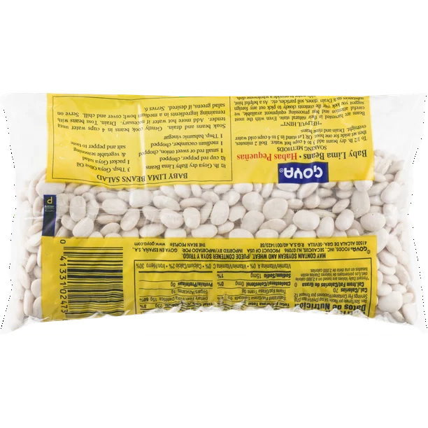 Goya Baby Lima Beans Dry 1 lb. (16 oz.)