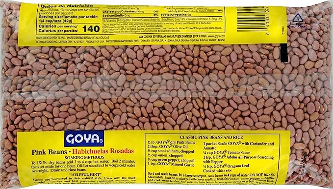 Goya Pink Beans 16 Oz