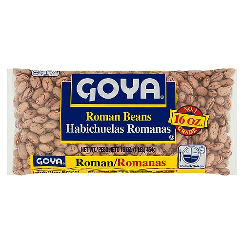 Frijoles Romanos Goya 16 oz