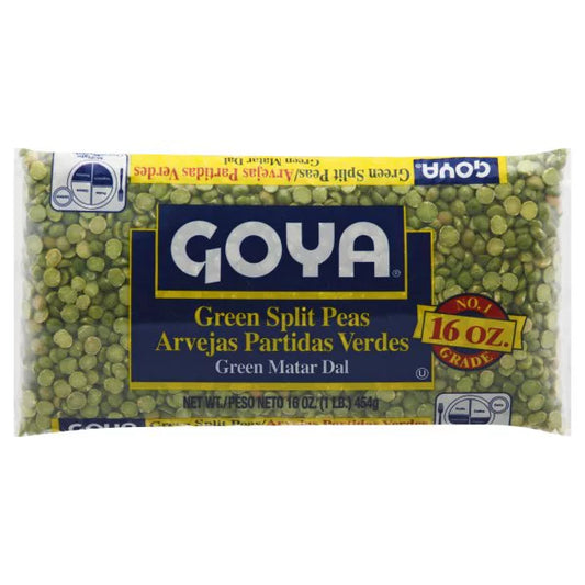 Goya Dry Green Split Peas Bolsa de 16 oz
