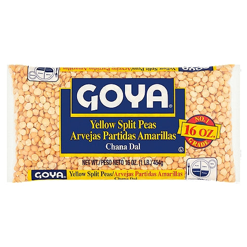 Goya Yellow Split Peas 16 oz