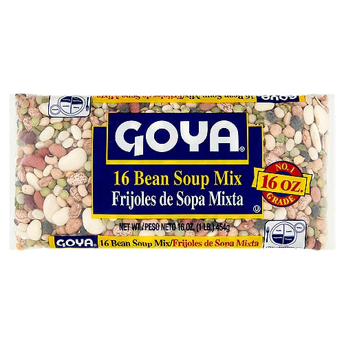 Goya 16 Bean Soup Mix 16 oz