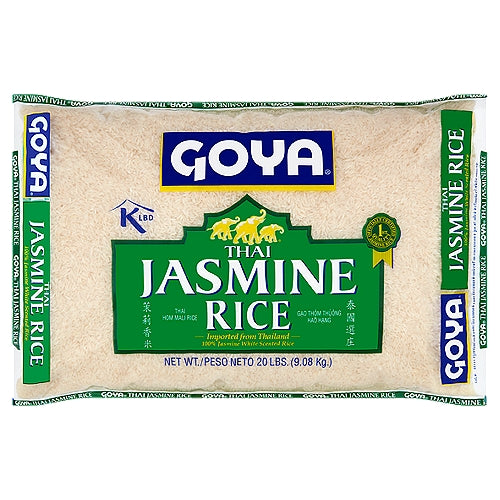 Goya Thai Hom Mali Jasmine Rice 20 lbs