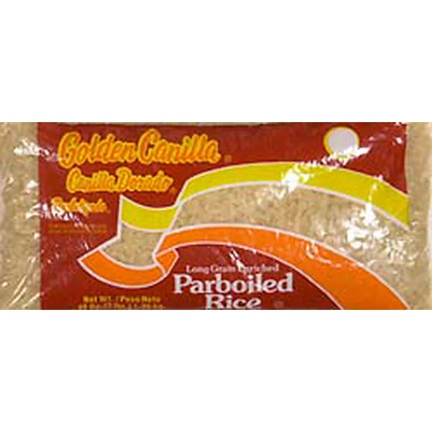 GOLDEN CANILLA Enriched Long Grain Parboiled Rice 3 Lb