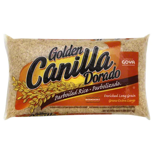 Goya Canilla Arroz Sancochado Dorado 5 lb