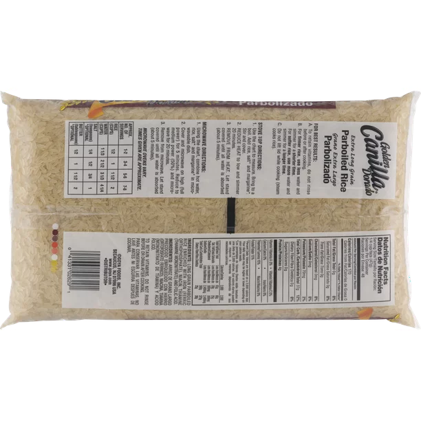 Goya Canilla Golden Parboiled Rice 5 lb