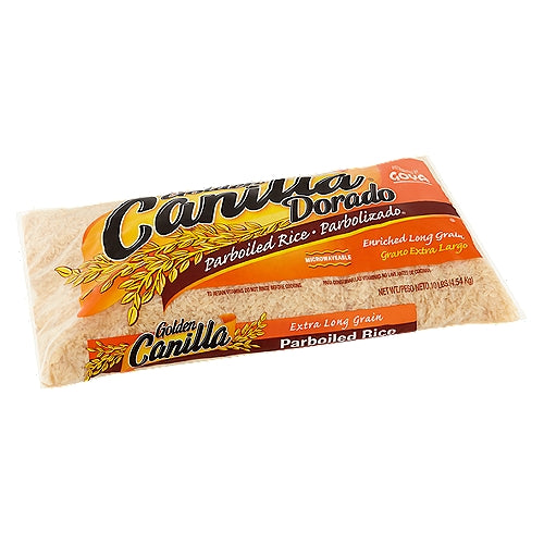 Goya Canilla Golden Dorado Extra Long Grain Parboiled Rice 10 lbs