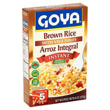 Goya Instant Brown Rice with Vegetables 6 oz