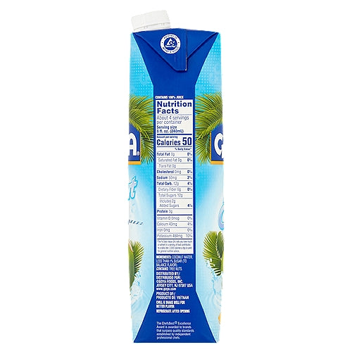 Goya Naturally Hydrating Pure Coconut Water 33.8 fl oz