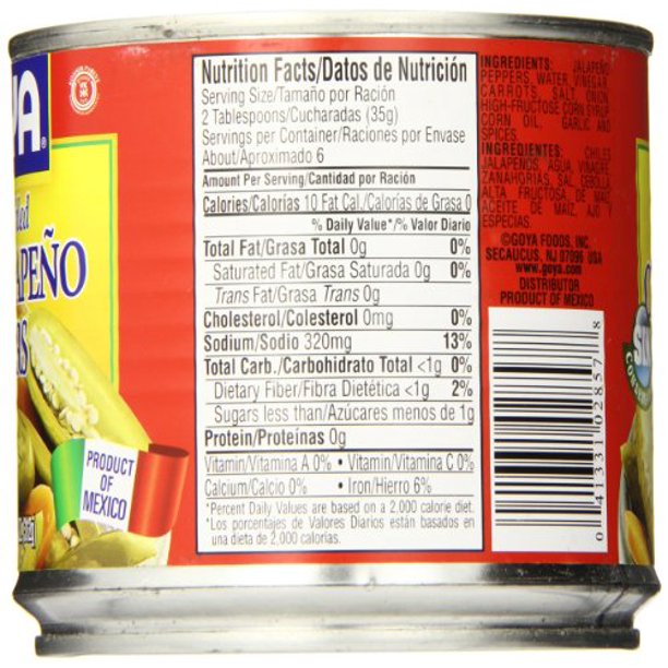 Chiles Jalapeños Rebanados Goya 11 oz