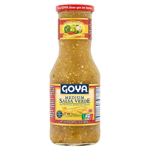 GOYA MEDIUM SALSA VERDE 17.6 OZ