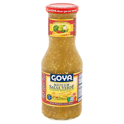GOYA MEDIUM SALSA VERDE 17.6 OZ
