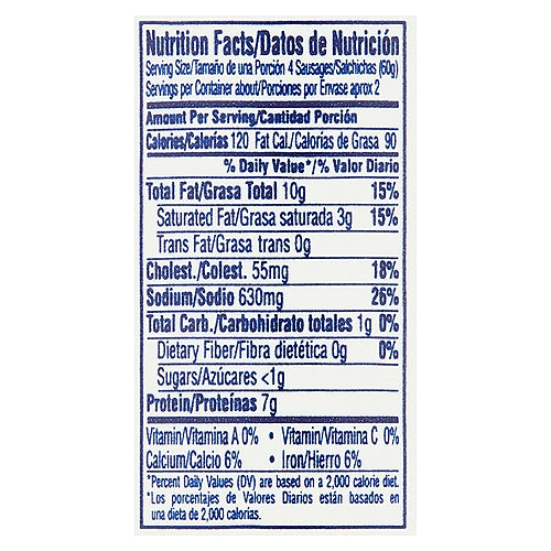 Goya Vienna Sausage 4.6 oz