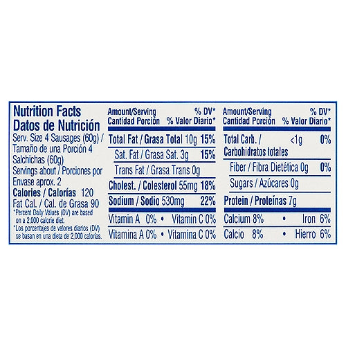Goya Chicken Vienna Sausages in Chicken Broth 4.6 oz