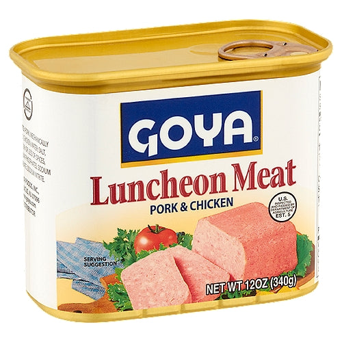 Goya Pork & Chicken Luncheon Meat 12 oz