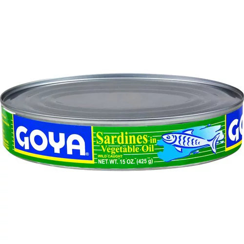 Sardinas Goya en Aceite Vegetal 15 oz