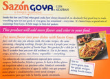 GOYA Sazon Natural And Complete Seasoning No Salt 3.52 Oz