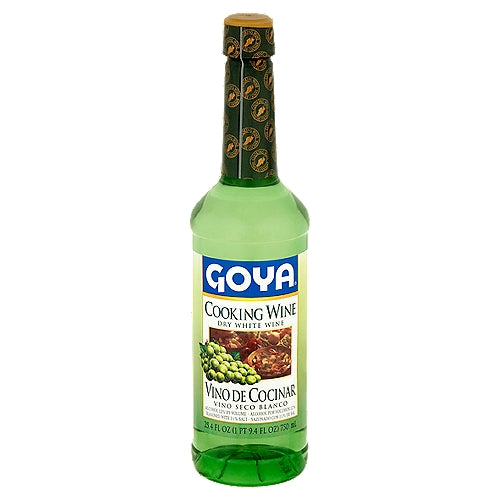 Goya Vino blanco seco para cocinar 25.4 fl oz