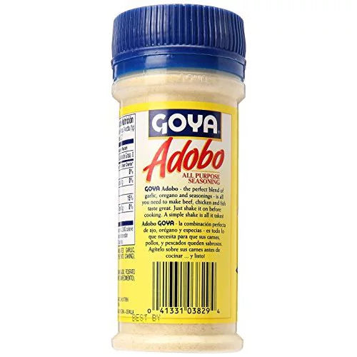 GOYA Adobo Multiusos Sazonador Sin Pimienta 8 oz
