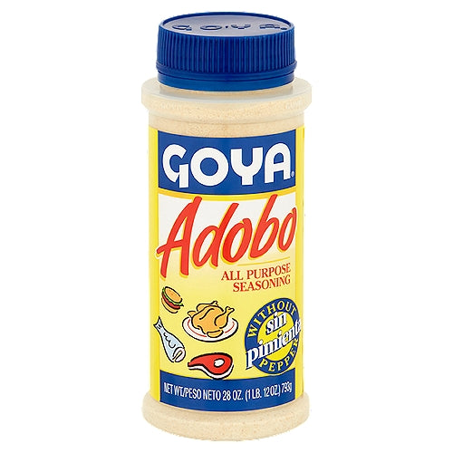 Goya Adobo Condimento multiusos sin pimienta 28 oz