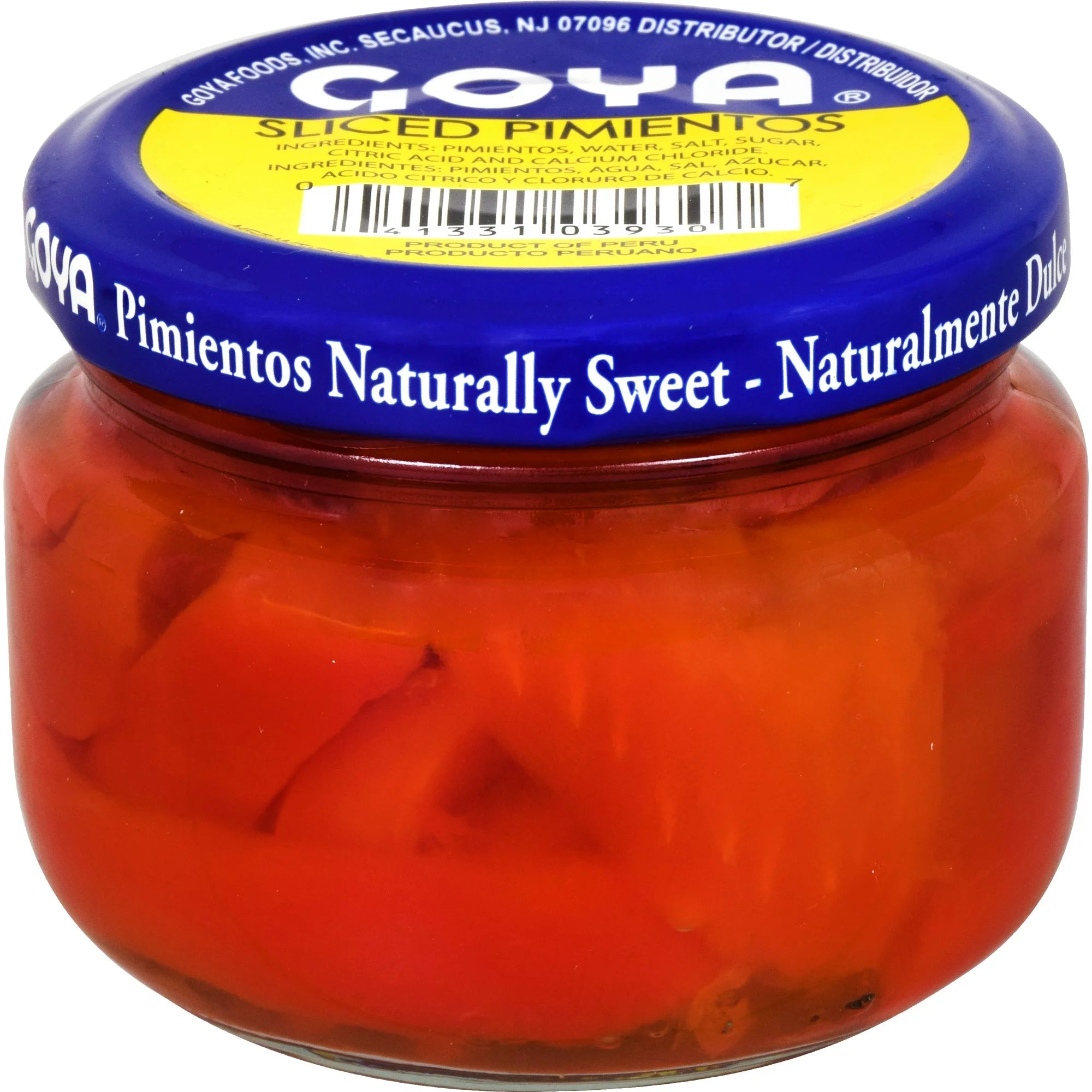 Goya Fancy Sliced Red Pimientos 4 Oz
