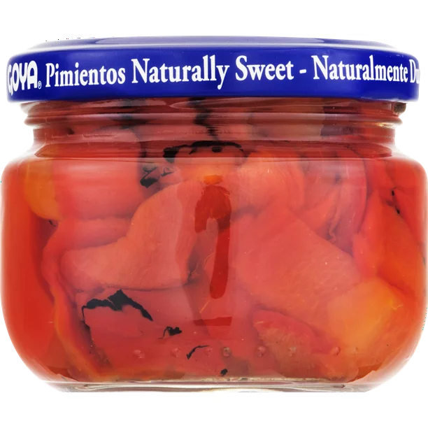 Goya Fancy Sliced Red Pimientos 4 Oz