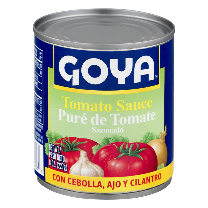 GOYA Salsa de Tomate Condimentada Cebolla Ajo y Cilantro 8 oz