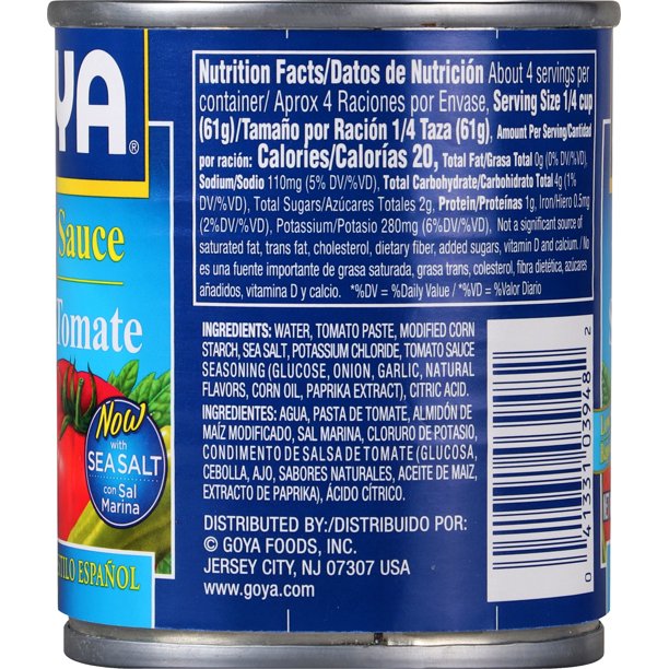 Salsa de Tomate Goya Goya 8 oz