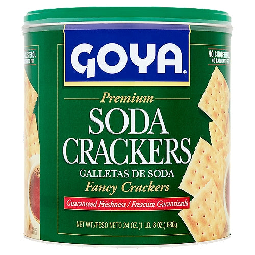 Goya Premium Soda Crackers 24 oz