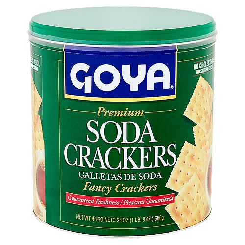 Goya Premium Soda Crackers 24 oz