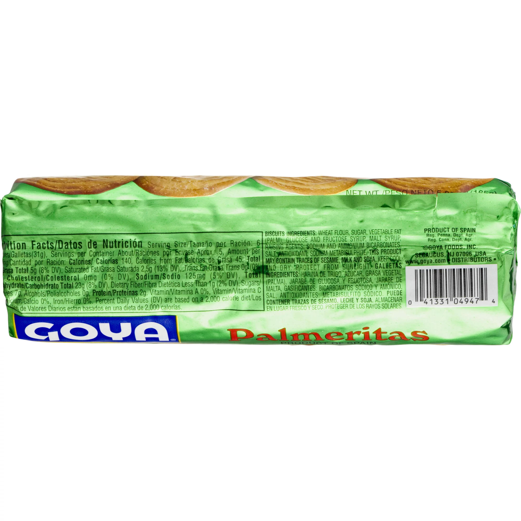 Goya Palmeritas 5.82 oz