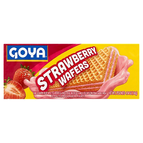 Goya Strawberry Wafers 4.94 oz