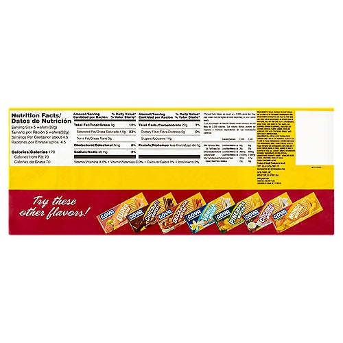 Goya Strawberry Wafers 4.94 oz