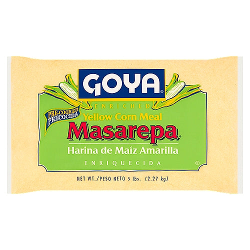 Harina de Maíz Amarillo Enriquecida Goya Masarepa 5 lbs