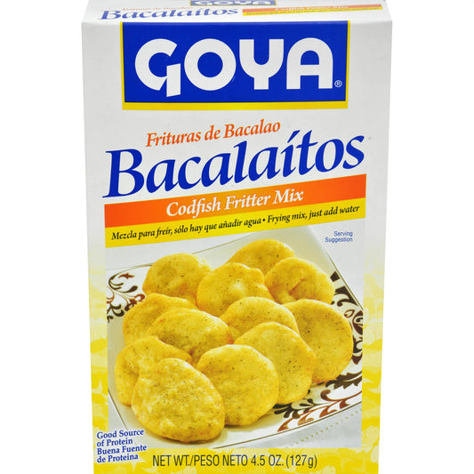 Goya Bacalaitos Codfish Fritter Mix 4.5 Oz