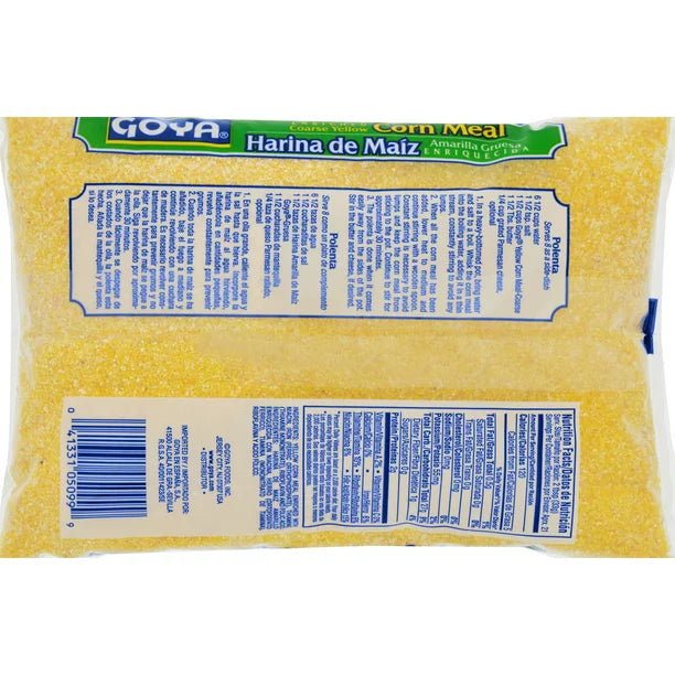 GOYA Enriched Coarse Yellow Corn Meal 24 oz