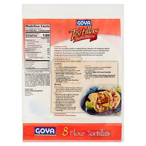 Goya Tortillas Soft Tacos 12.67 oz