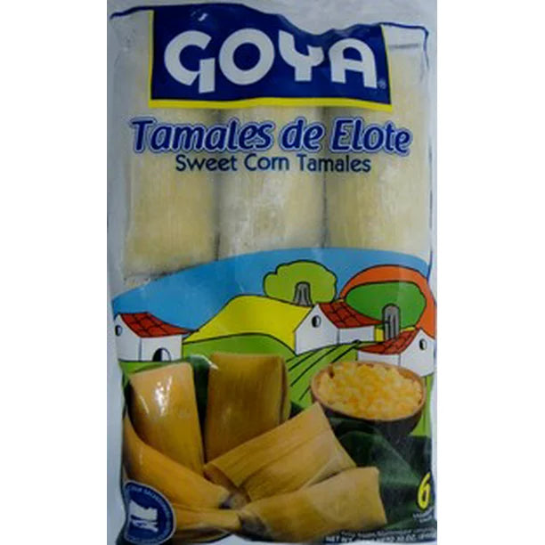 GOYA Tamales de Maíz Dulce 6 Ct 30 Oz