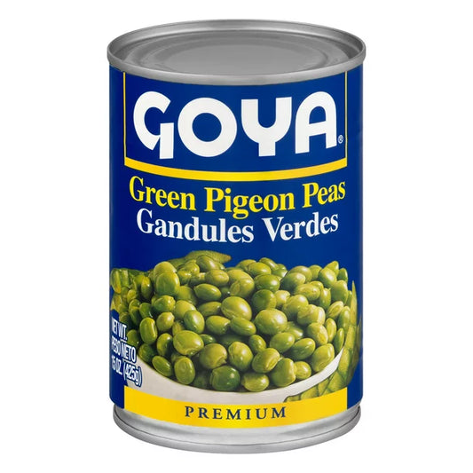 Goya Foods Green Pigeon Peas 15 oz