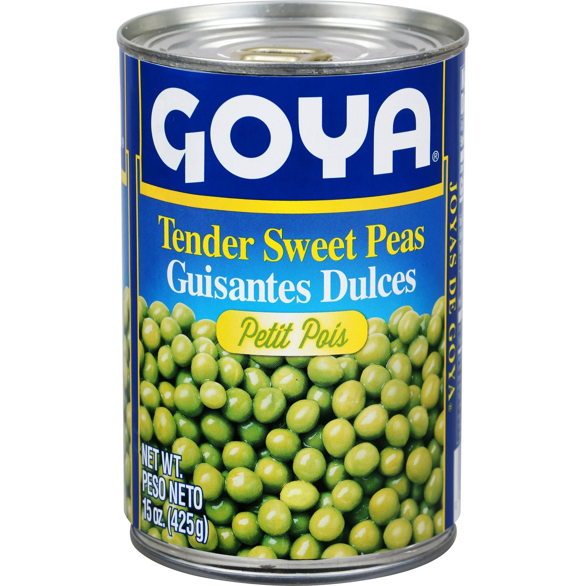 Goya Tender Sweet Peas Canned Vegetables 15 oz